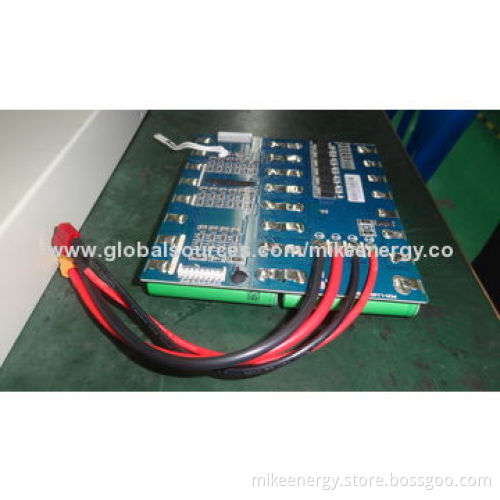 Lithium-ion Battery Pack with Samsung ICR18650 Cells, 59.2V Voltage and 2.2Ah Capacity